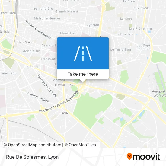 Rue De Solesmes map