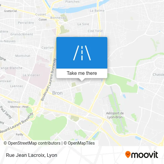 Rue Jean Lacroix map