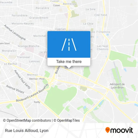 Rue Louis Ailloud map