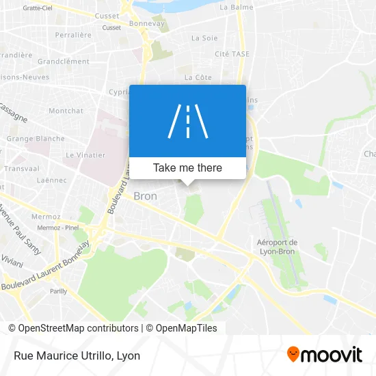 Rue Maurice Utrillo map