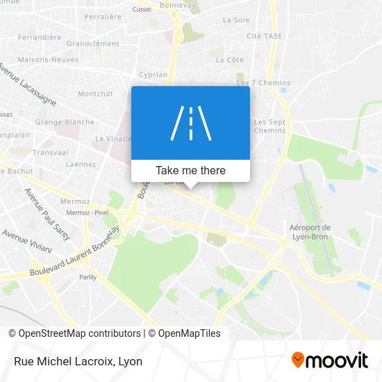 Rue Michel Lacroix map