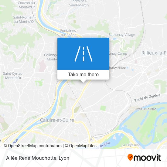 Allée René Mouchotte map
