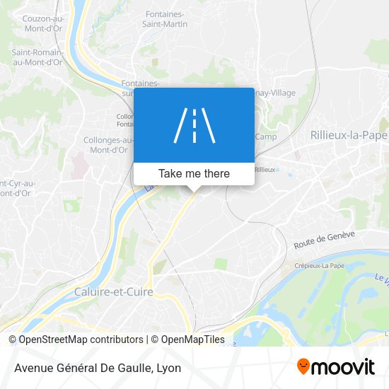 Avenue Général De Gaulle map