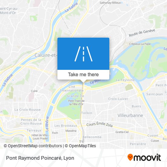 Pont Raymond Poincaré map