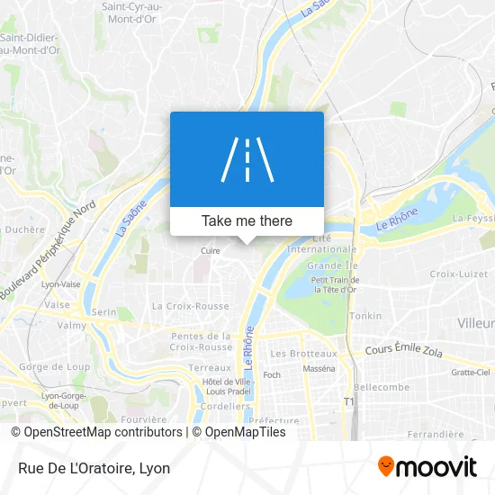 Rue De L'Oratoire map