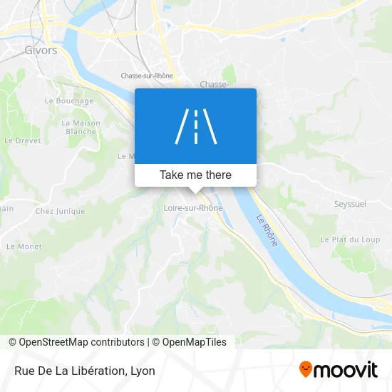 Rue De La Libération map