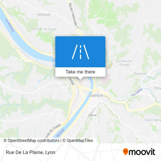 Rue De La Plaine map