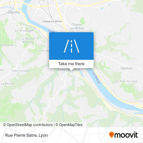 Rue Pierre Satre map