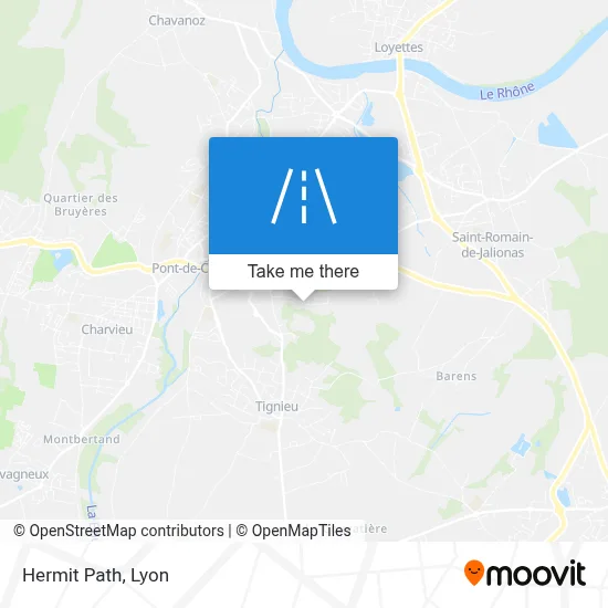 Chemin De L'Ermite map