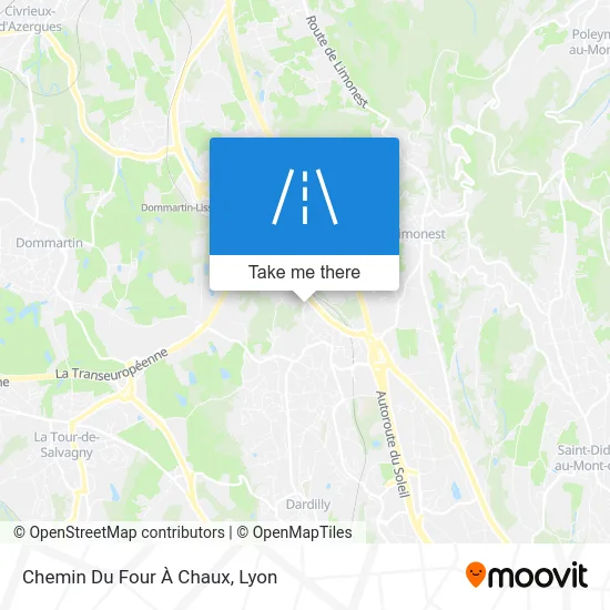 Chemin Du Four À Chaux map