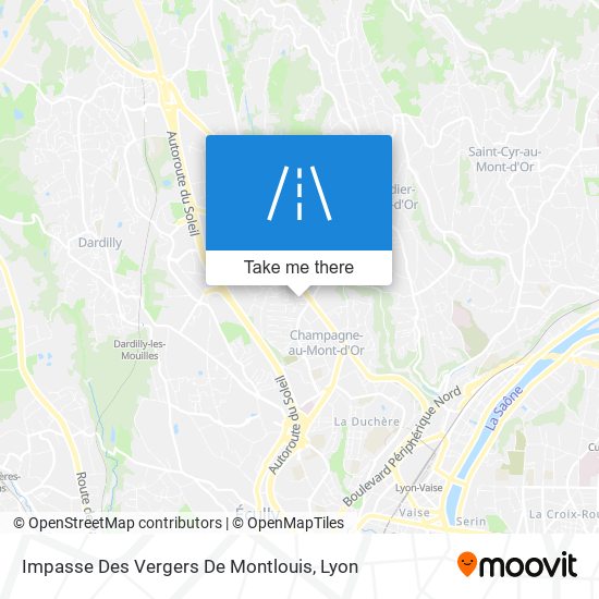 Impasse Des Vergers De Montlouis map