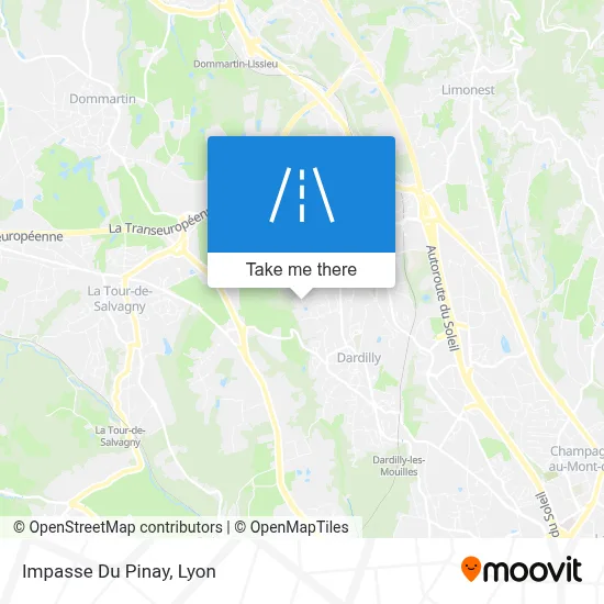 Impasse Du Pinay map