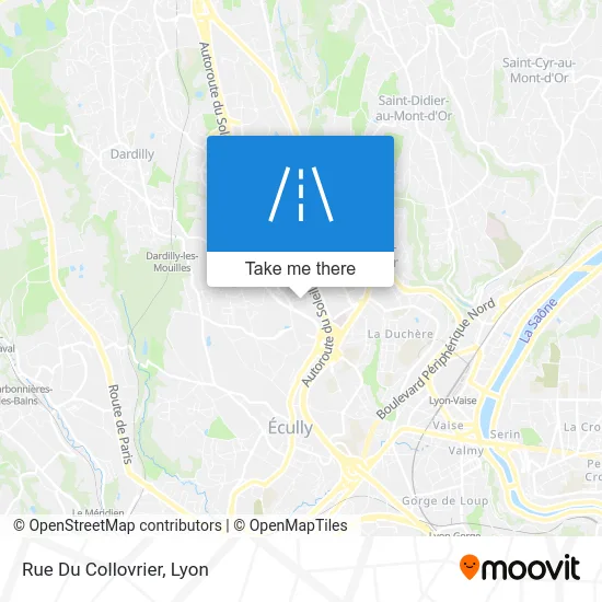 Rue Du Collovrier map