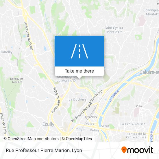 Rue Professeur Pierre Marion map