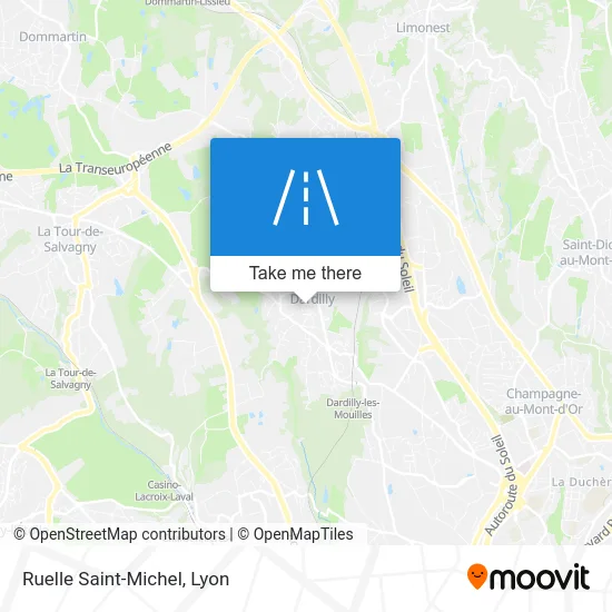 Ruelle Saint-Michel map