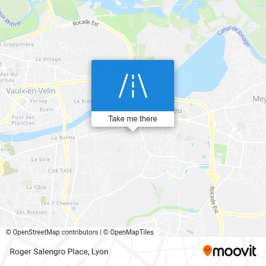 Place Roger Salengro map