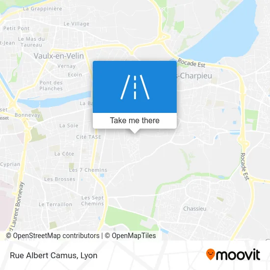 Rue Albert Camus map