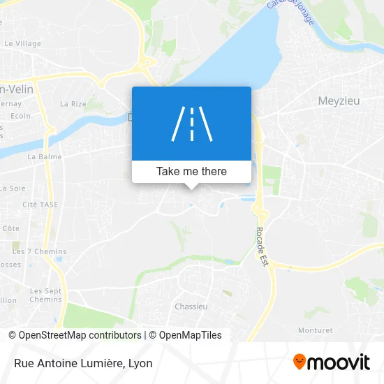 Rue Antoine Lumière map