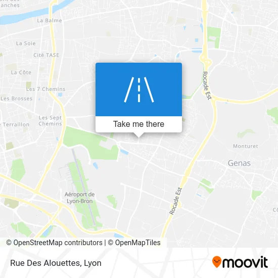 Rue Des Alouettes map