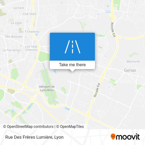 Rue Des Frères Lumière map
