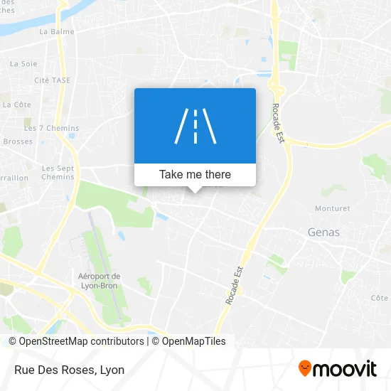 Rue Des Roses map