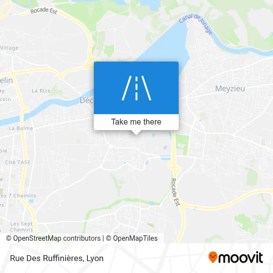 Rue Des Ruffinières map