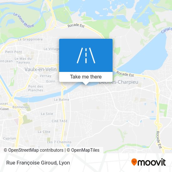 Rue Françoise Giroud map