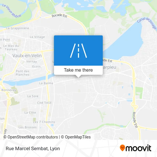 Mapa Rue Marcel Sembat