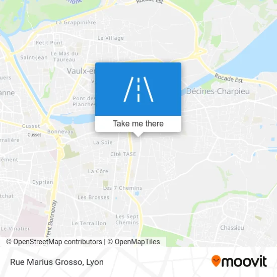 Rue Marius Grosso map