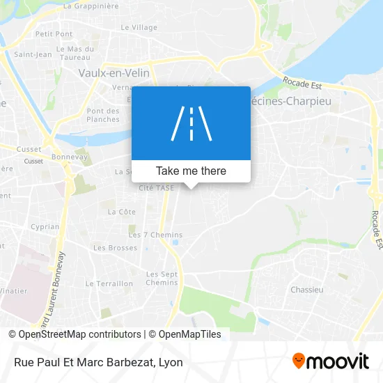 Rue Paul Et Marc Barbezat map