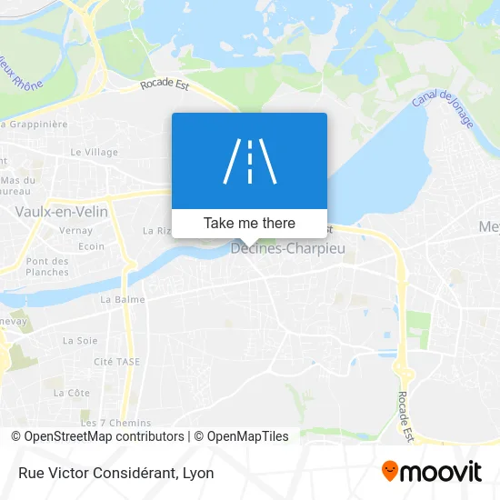 Rue Victor Considérant map