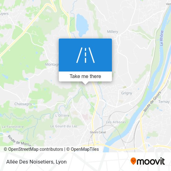 Allée Des Noisetiers map