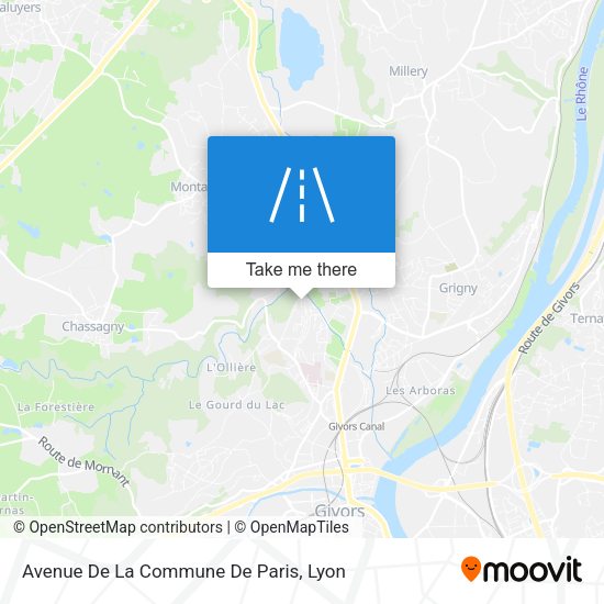 Avenue De La Commune De Paris map