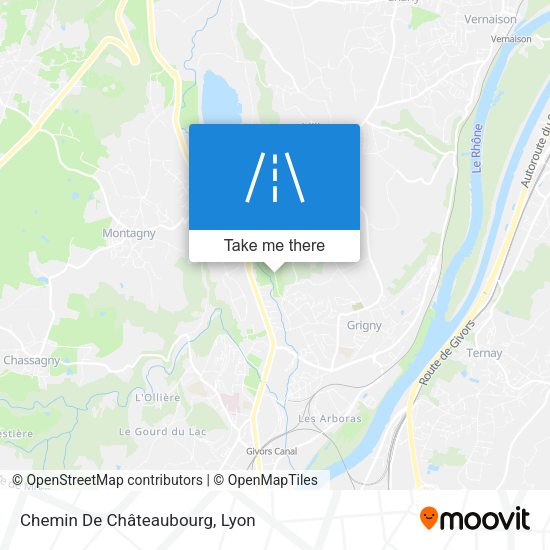 Chemin De Châteaubourg map