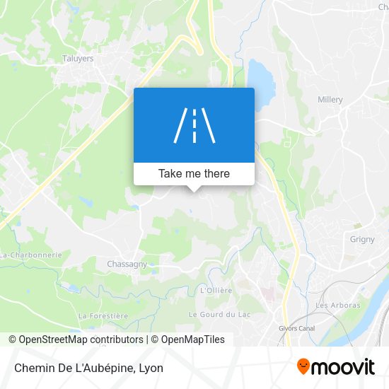 Chemin De L'Aubépine map