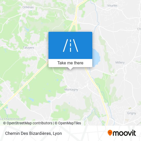 Chemin Des Bizardières map