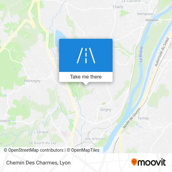 Chemin Des Charmes map