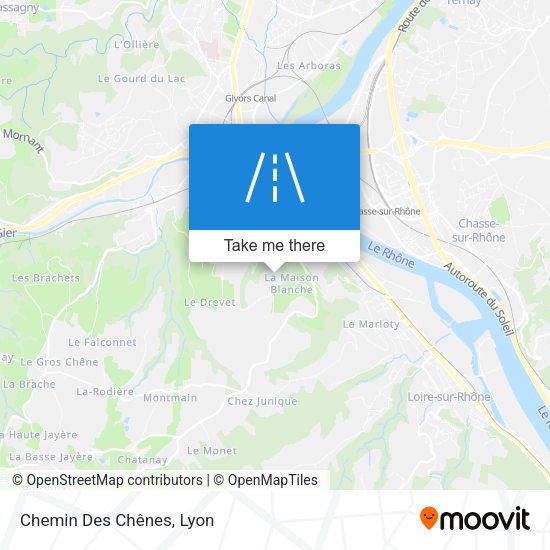 Chemin Des Chênes map