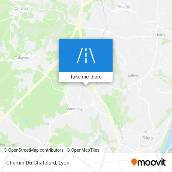 Chemin Du Châtelard map