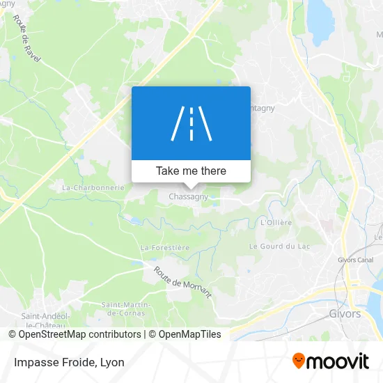 Impasse Froide map