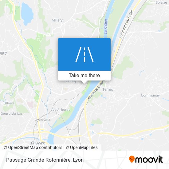 Passage Grande Rotonnière map