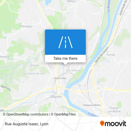 Rue Auguste Isaac map