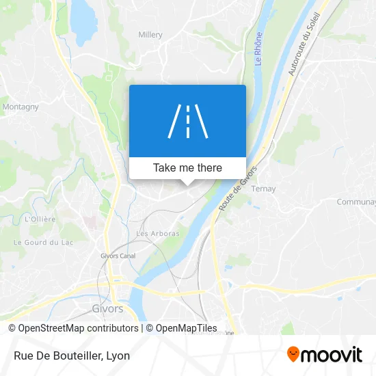 Rue De Bouteiller map