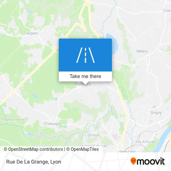 Rue De La Grange map