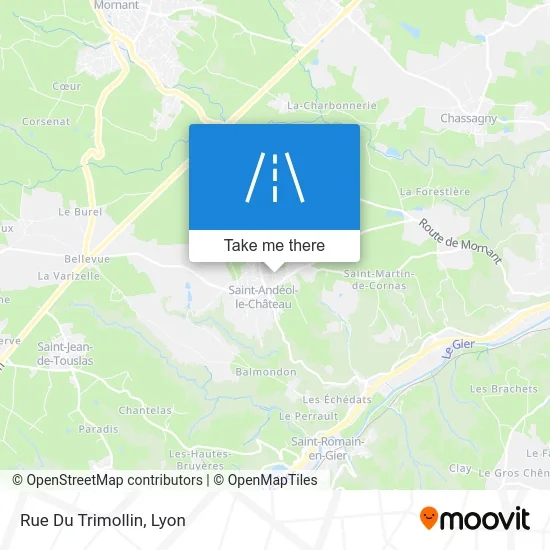 Rue Du Trimollin map