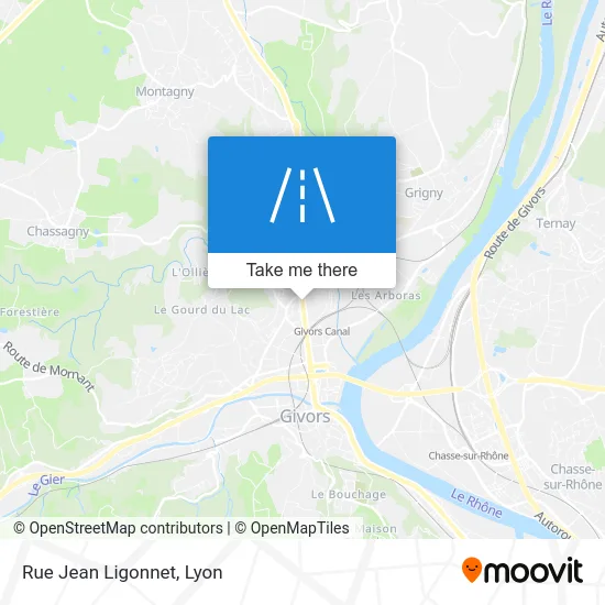 Rue Jean Ligonnet map