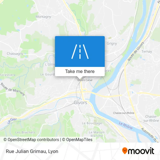 Rue Julian Grimau map