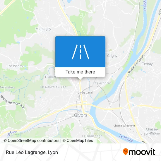 Rue Léo Lagrange map