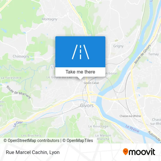 Rue Marcel Cachin map