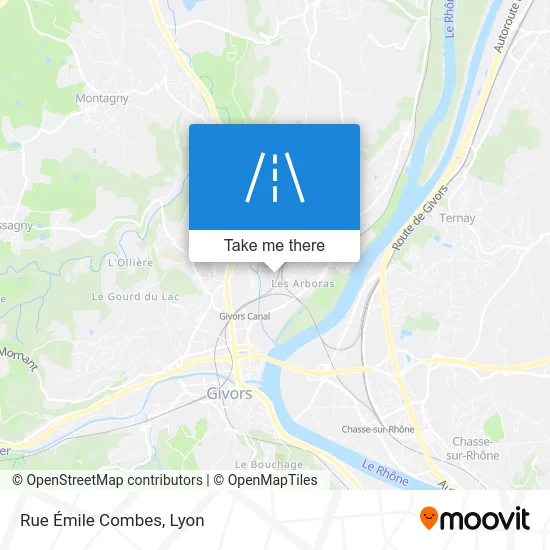 Rue Émile Combes map